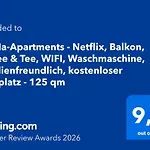 Lägenhet Mama-apartments - Netflix, Balkon, Arbeitsplatz, Wifi, Waschmaschine, Familienfreundlich, Kostenloser Parkplatz - 125 Qm *
