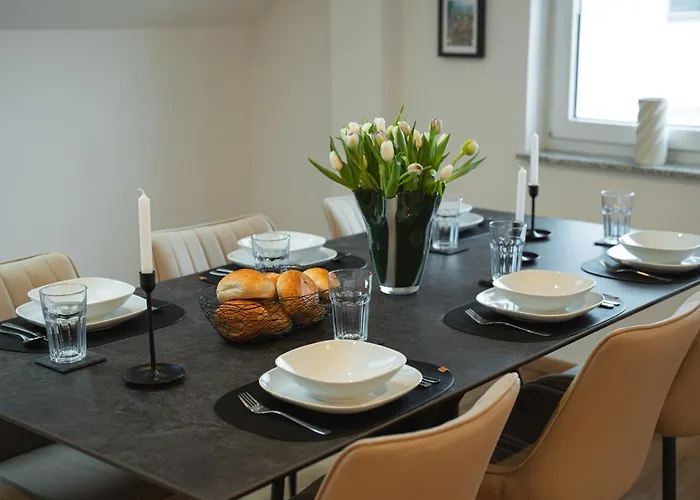 Mama-apartments - Netflix, Balkon, Kaffee & Tee, Wifi, Waschmaschine, Familienfreundlich, Kostenloser Parkplatz - 125 Qm Apartament