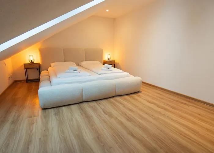 Mama-apartments - Netflix, Balkon, Kaffee & Tee, Wifi, Waschmaschine, Familienfreundlich, Kostenloser Parkplatz - 125 Qm Fulda